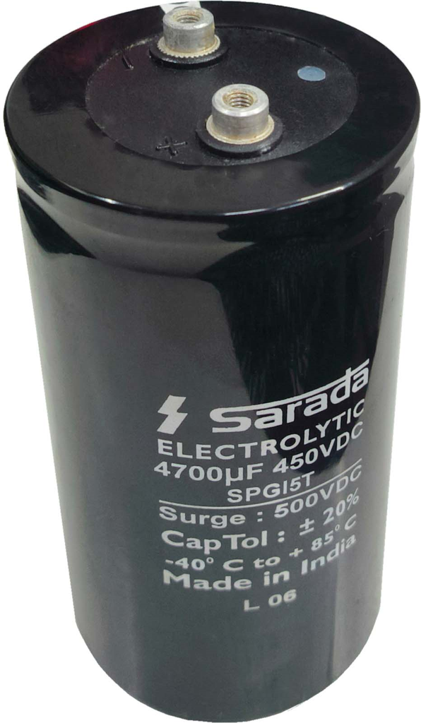 4700MFD 450V DC SARDA (76X148) 740gm