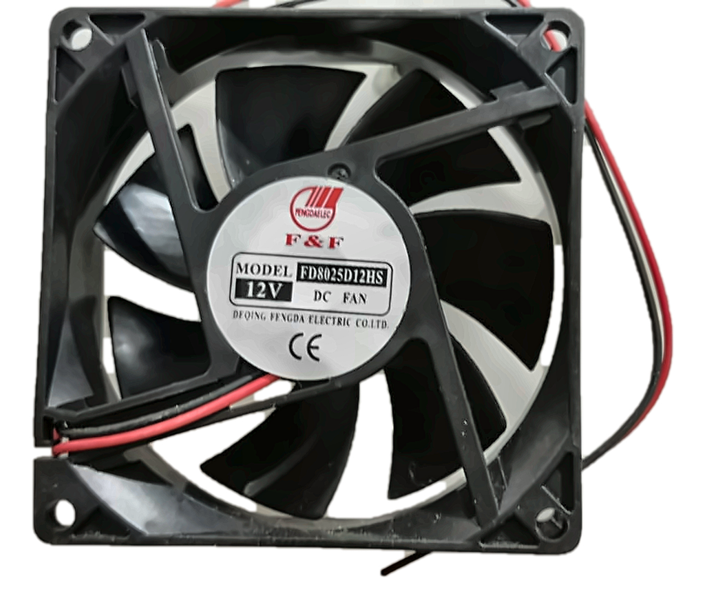 FAN 3" 12V F & F (FD8025D12HS-12VDC)