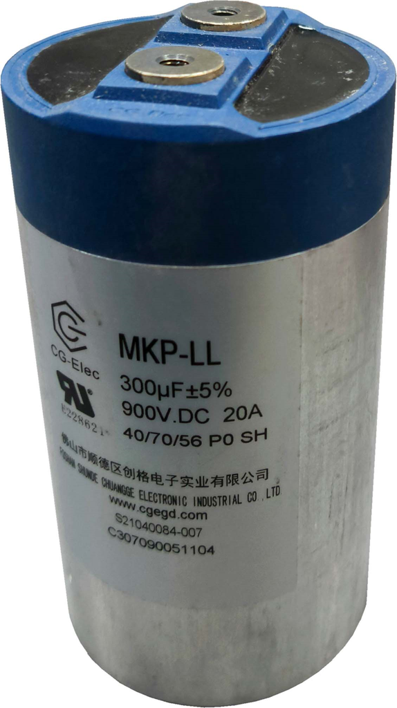 MKP - LL 300UF 900VDC-20A CGE (63X116)