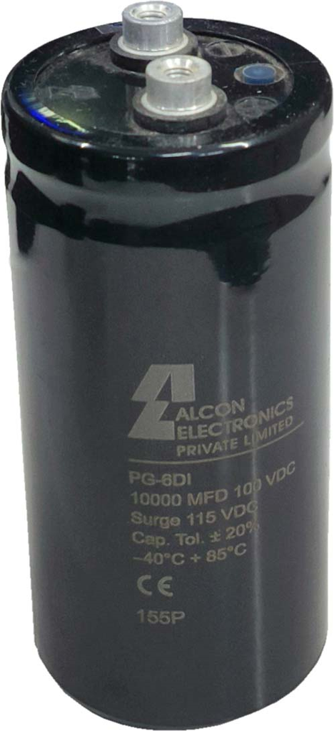 10000MFD 100V DC ALCON (50X105) 220gm