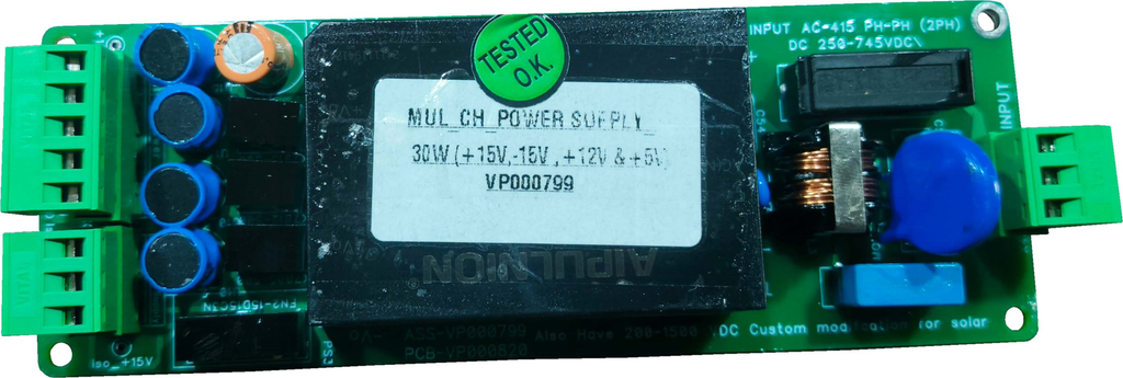 ASS-MUL_CH_POWER SUPPLY (30V +15V,-12 OR-15V ,+12V &+5V)