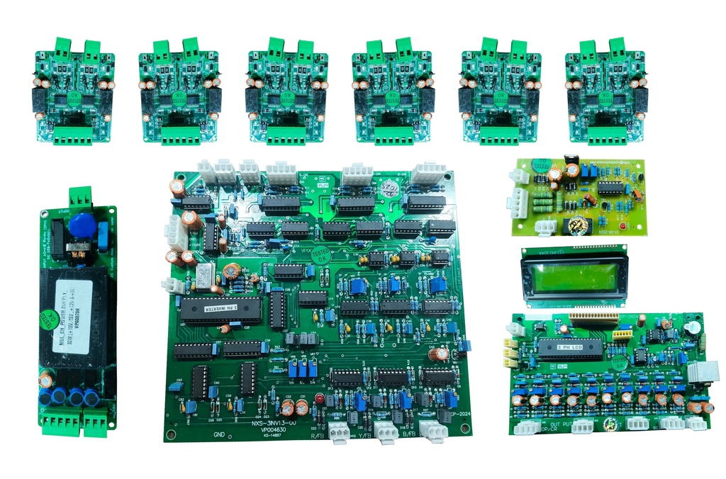 FULL SET ASS CARD-3PH 6IGBT ONLINE UPS (240 T0750V)