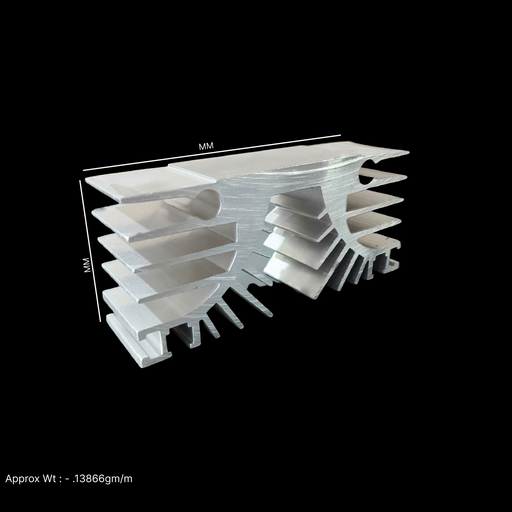 [VP000640] 1717X90MM AL HEATSINK (1Kg 250gm)