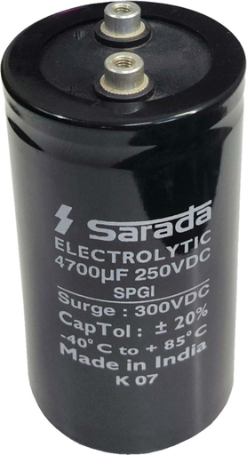 [VP001427] 4700MFD 250V DC SARDA
