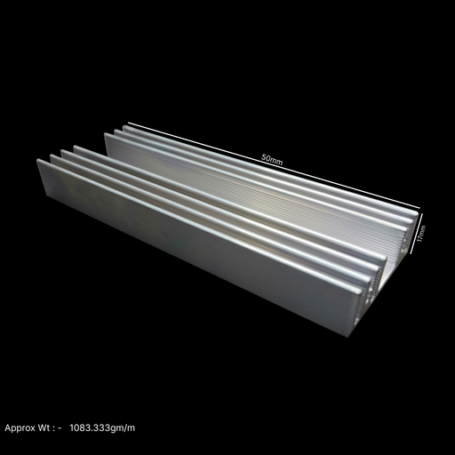 [VP007505] 50X17X25MM AL HEAT SINK
