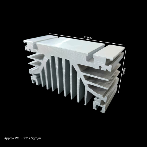 [VP004487] N126X70X150MM AL HEATSINK (1Kg 570gm)