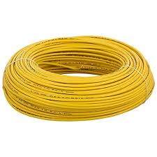 [VP000953] 1 CORE 1.5SQMM PVC WIRE (YELLOW)