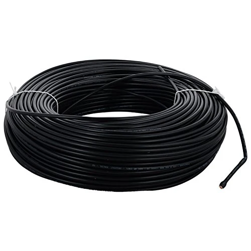 [VP007411] 1 SQMM PVC CABLE (BLACK)